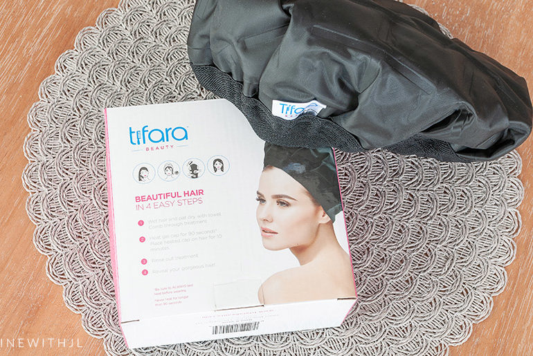 How To Deep Condition Curly Hair With A Heat Cap tifara beauty black heat cap deep condition low porosity hair