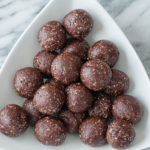 chocolate almond gluten free dairy free energy ball recipe