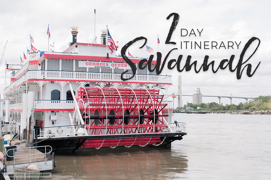 Savannah Georgia 2 Day Itinerary