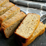 grain free dairy free gluten free lemon poppy seed bread recipe