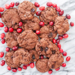 chocolate cranberry cookies holiday recipes