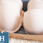 harper wilde bra home try-on review box of beige bras