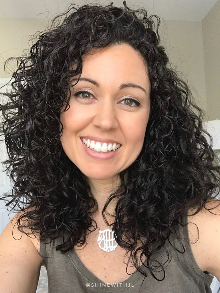 Another DevaCurl Cut Before and After Shine with JL