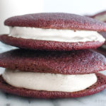 gluten free dairy free red velvet whoopie pies