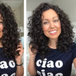 before and after curly hair cut