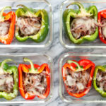 gluten free philly cheesesteak stuffed peppers shinewithjl