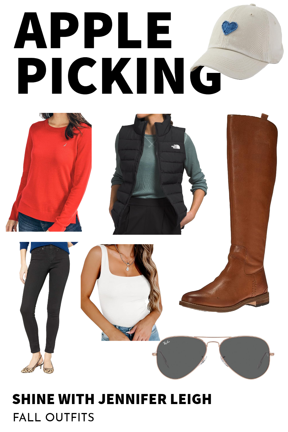 Fall Outfits Apple Picking with Shine with Jennifer Leigh