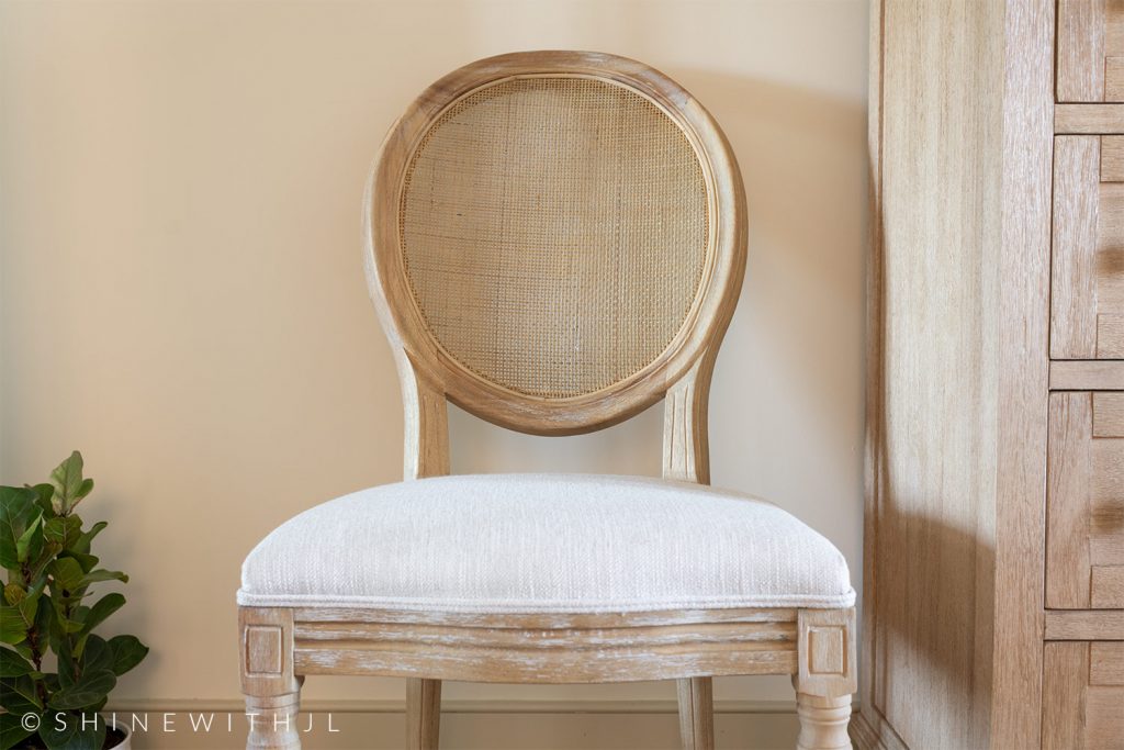 How I Protect My Upholstered Cane Back Dining Chairs