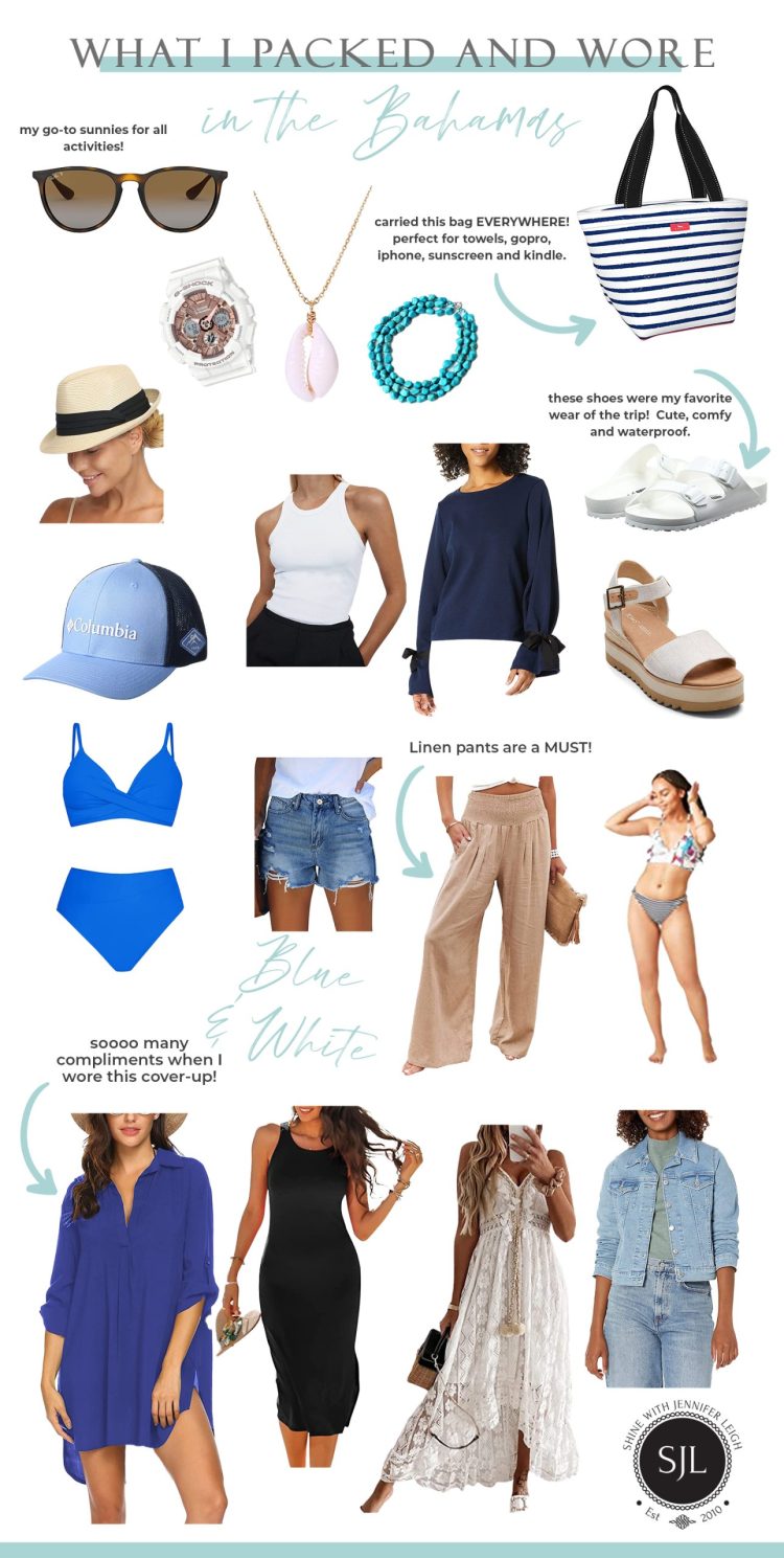 Bahamas Packing List - Shine with JL