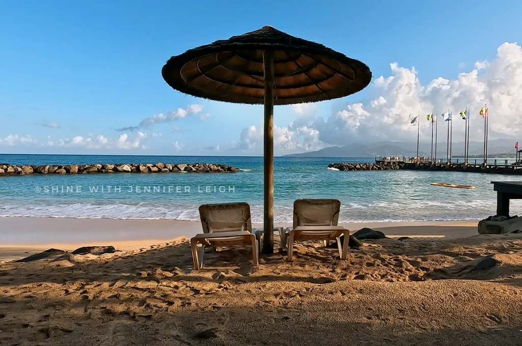 Sandals Grenada Pink Gin Beach Views of St George