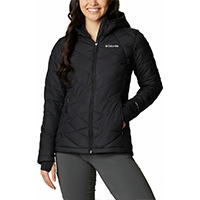 Insulated Hooded Jacket Black Insulated Hooded Jacket Black