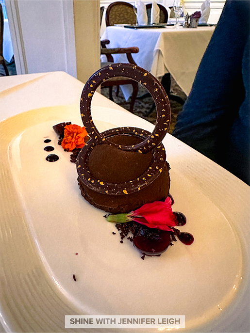 GF Chocolate Dome Dessert Colorado Springs The Cliff House