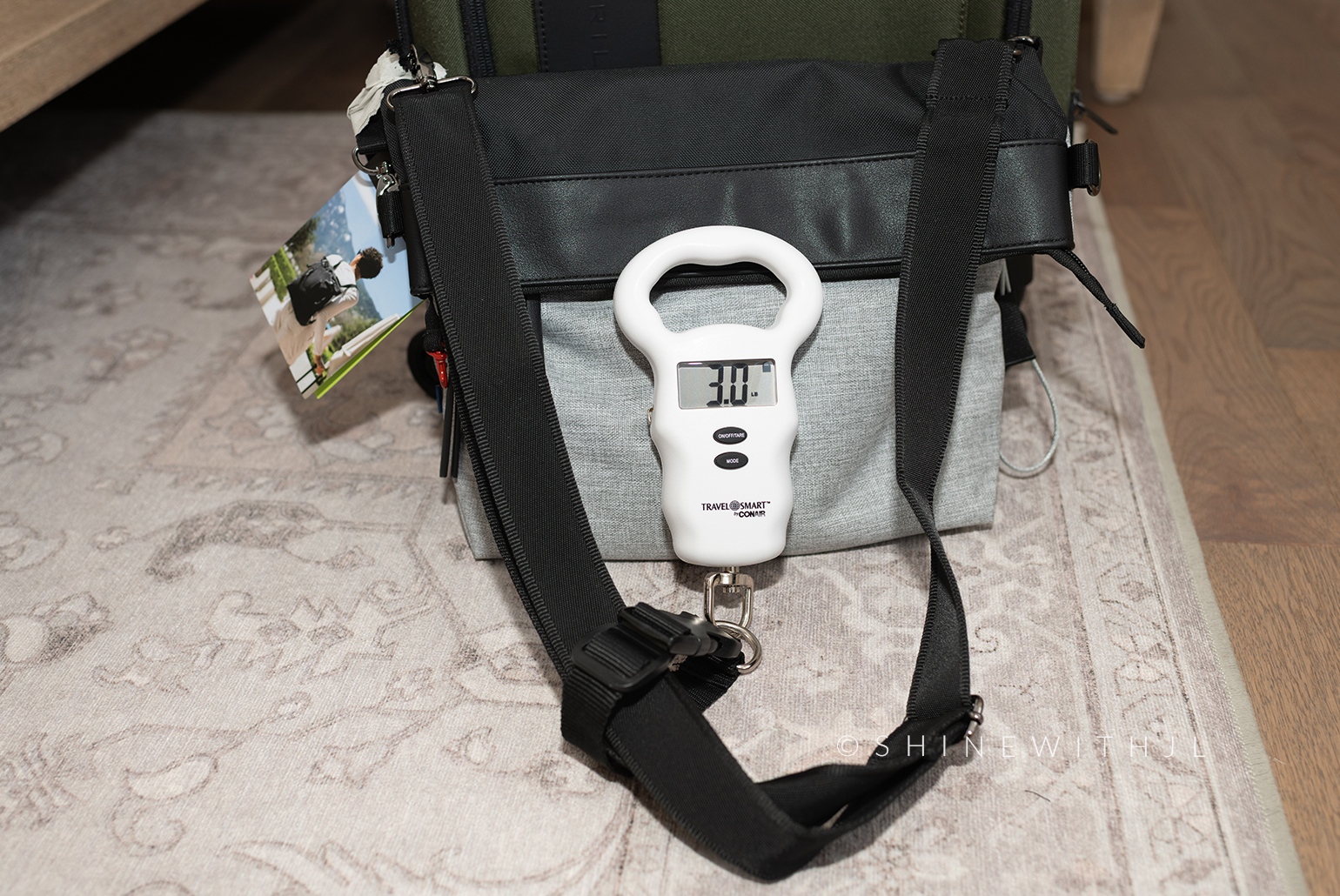 Weight-Sherpani-Vale-Anti-Theft-Crossbody-Travel-Purse-ShinewithJL ShinewithJL's packed Sherpani Vale Anti-Theft Crossbody Bag Weight
