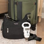 Weight of Baggallini Crossbody Purse when packed for daily use in Europe