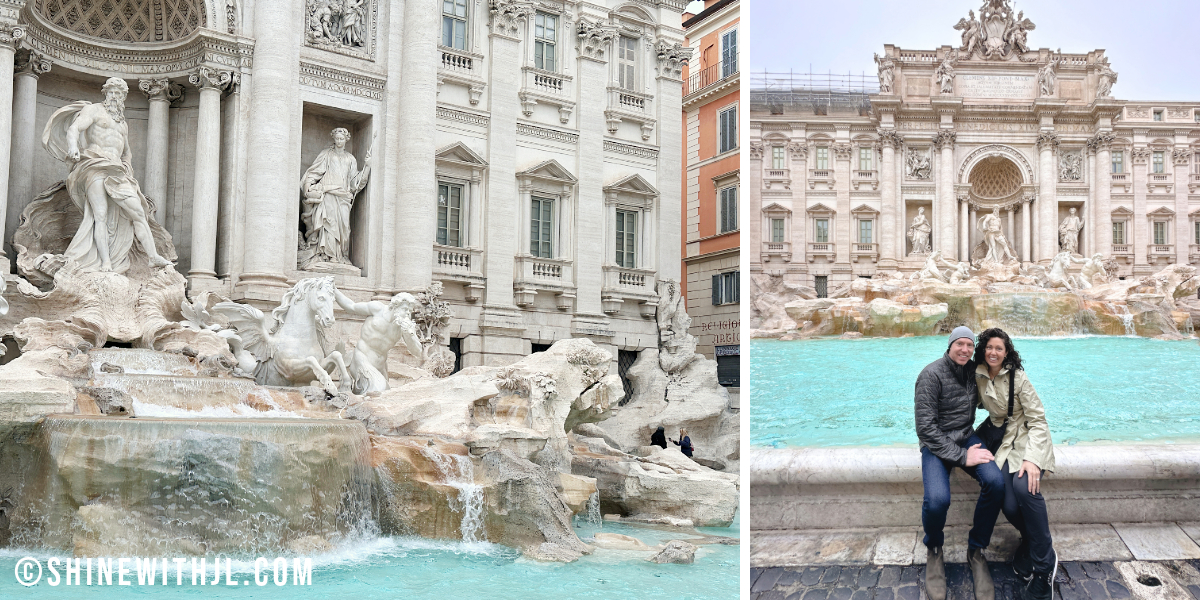 Borghese Gallery, Trevi Fountain, and Spanish Steps Rome Itinerary-trevi fountain early morning rome Early morning photo of Trevi Fountain in Rome, Italy