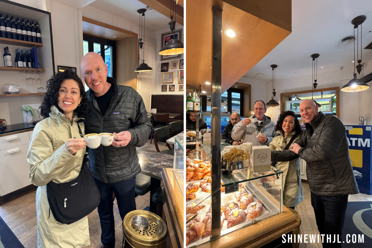 Borghese Gallery, Trevi Fountain, and Spanish Steps Rome Itinerary-Cafe Near Spanish Steps