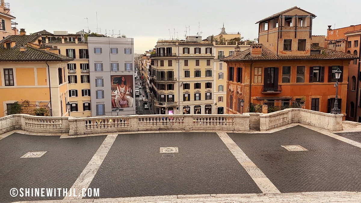 Luxury shopping street Via dei Condotti near Spanish Steps