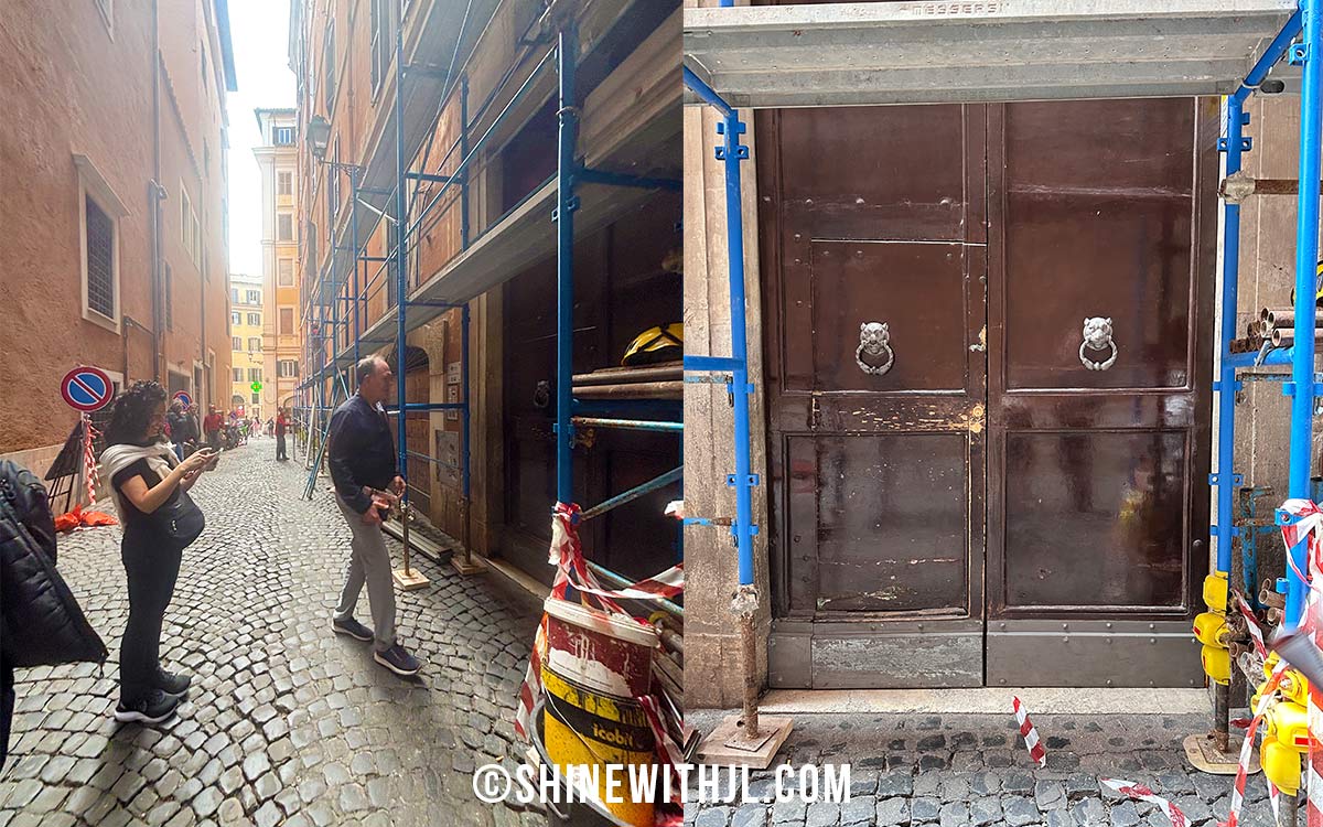 Exterior of 17th-century building housing Little Queen Pantheon