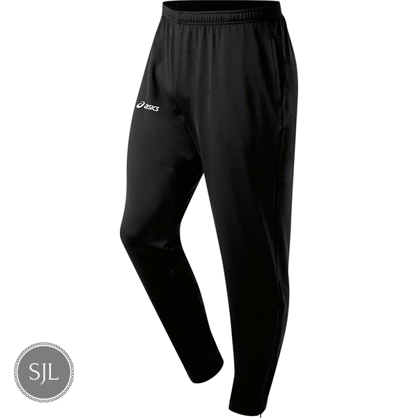 Asics run pant worn as pjs or AirBnB lounge pants when resting from spring Italy travel days.