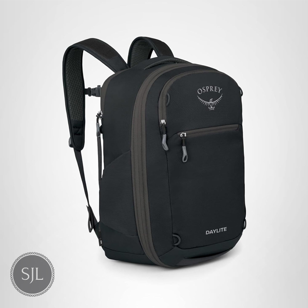 Osprey Daylite Expandable Pack for packing light for air travel to and from Italy during spring.
