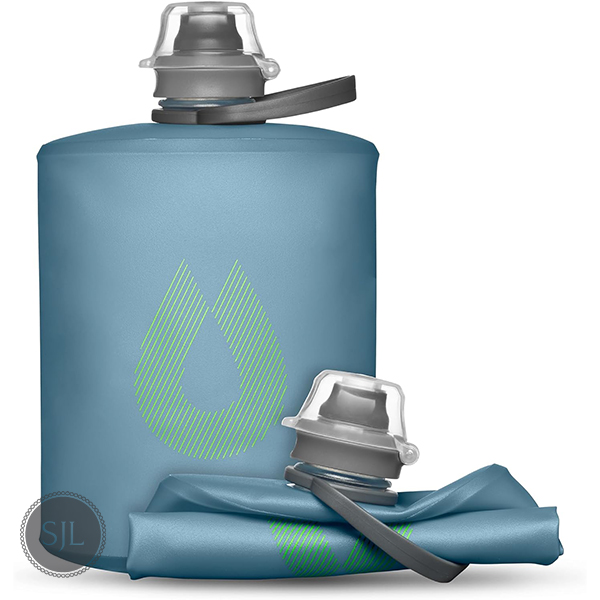 HydraPack collapsible water bottle 500ml approved size in many Italian museums and archeological sites.