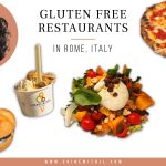Gluten free restaurants in Rome including pizza, gelato, sandwiches, and celiac-safe Italian dining experiences