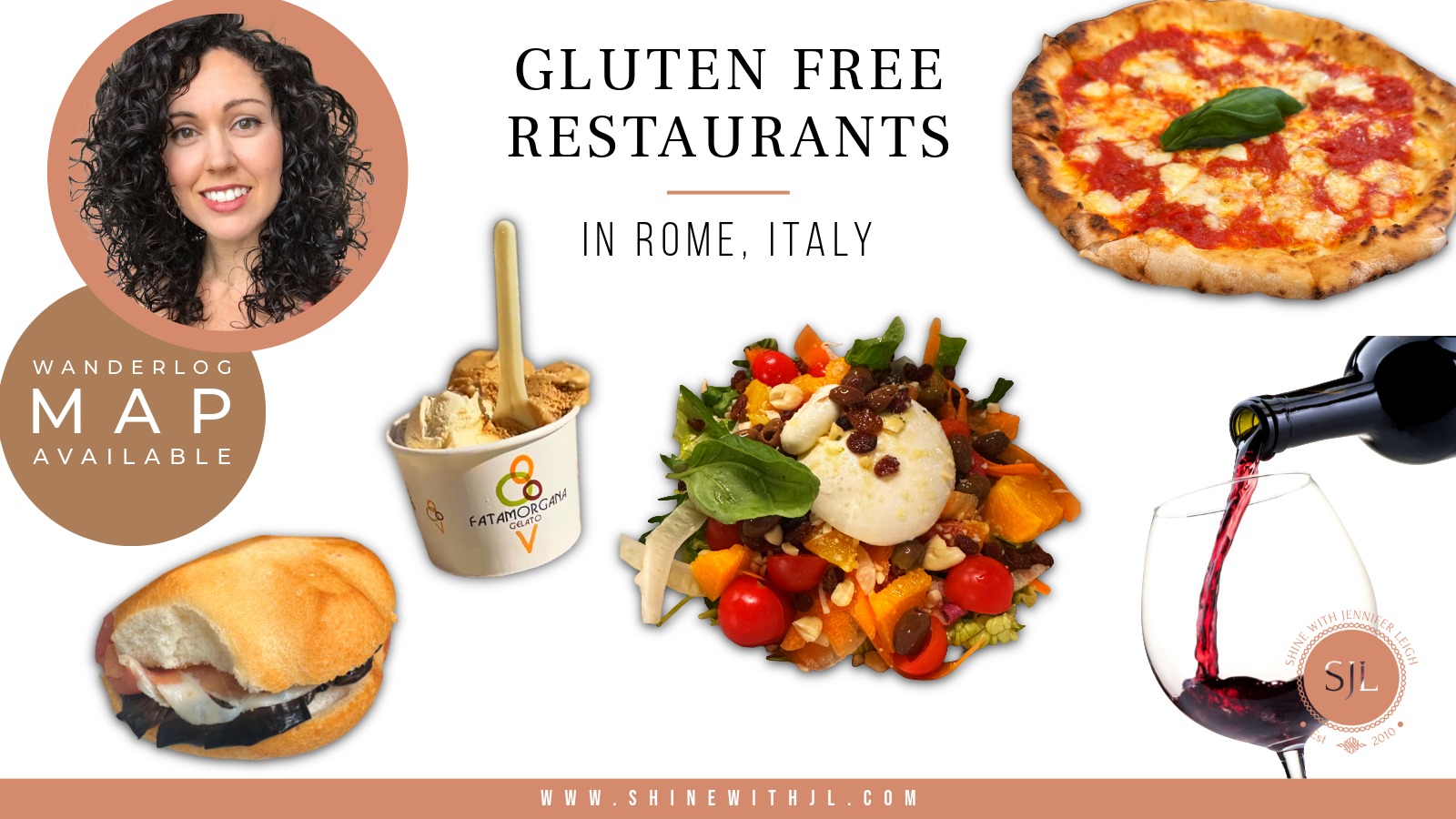 Gluten free restaurants in Rome including pizza, gelato, sandwiches, and celiac-safe Italian dining experiences
