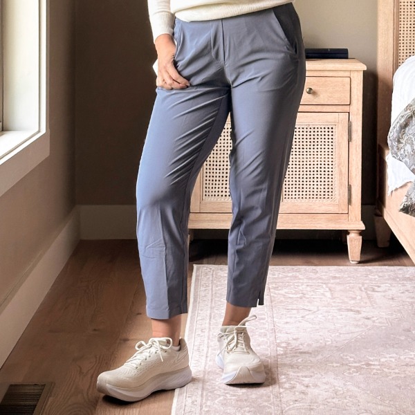 Athleta Brooklyn Mid Rise Ankle Pant in Slate